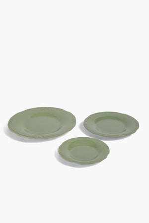 Melamine Dinner Plate with Decorative Edge (27cm)