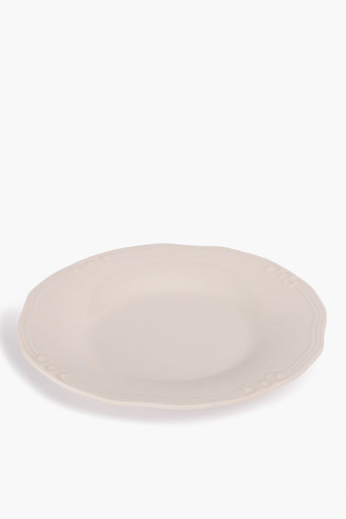Melamine Side Plate with Decorative Edge (17cm)