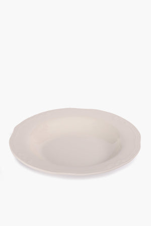 Melamine Deep Plate with Decorative Edge (23cm)