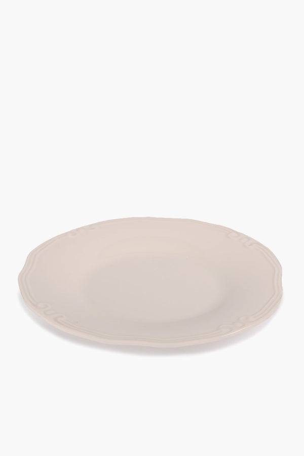 Melamine Dinner Plate with Decorative Edge (27cm)