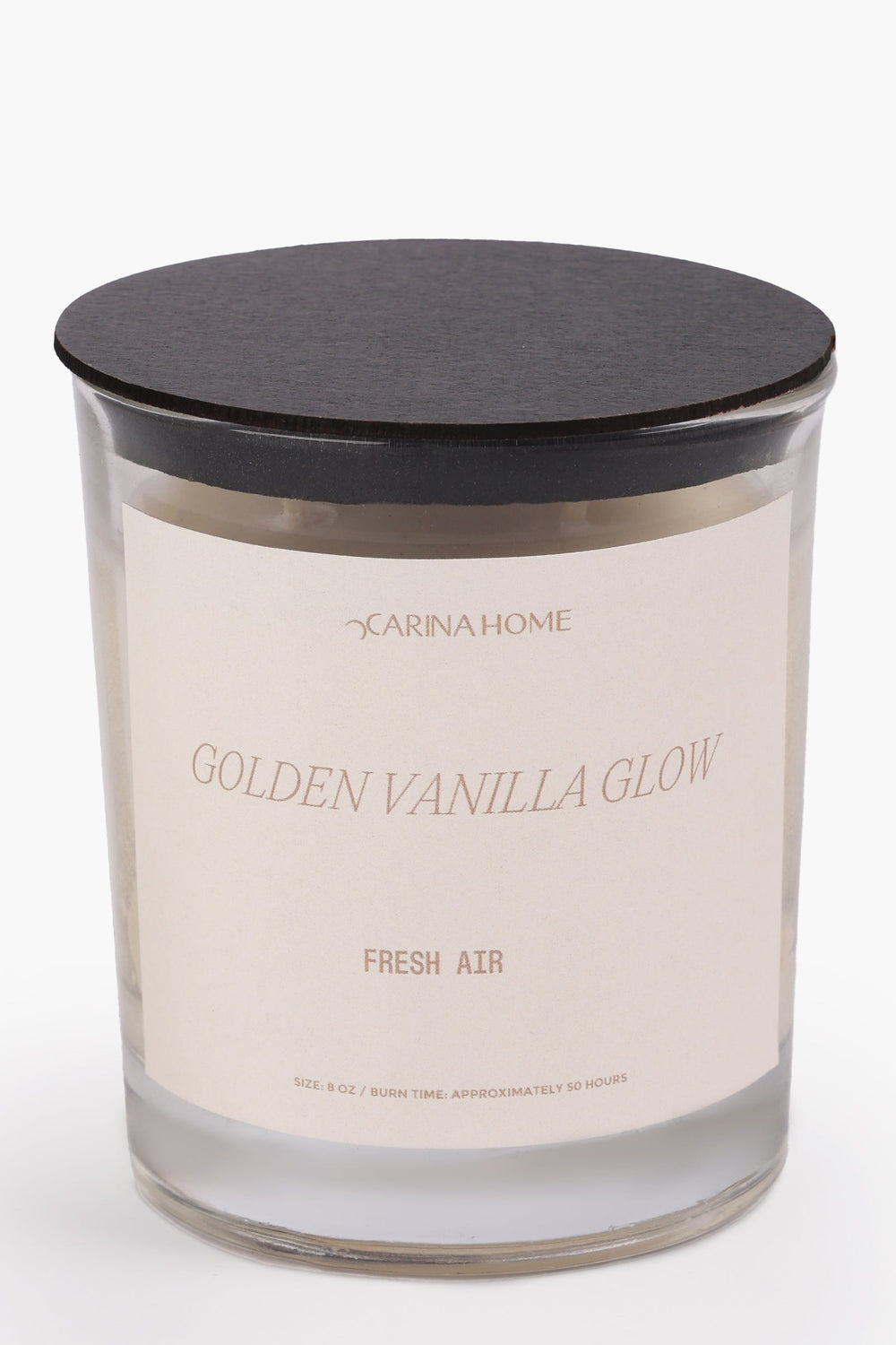 Vanilla Glow Candle Jar (8oz)