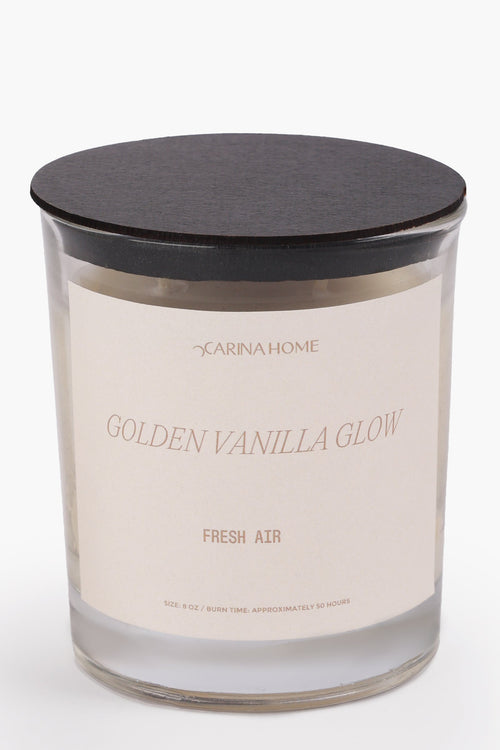 Vanilla Glow Candle Jar (8oz)