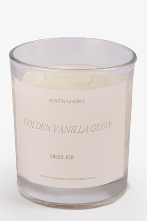 Vanilla Glow Candle Jar (8oz)