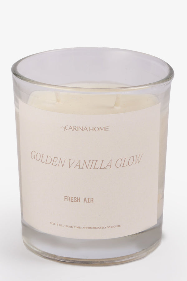 Vanilla Glow Candle Jar (8oz)