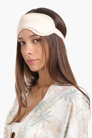 Padded Satin Eye Mask