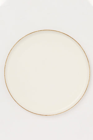 Porcelain Beige Dinner Plate (27cm)