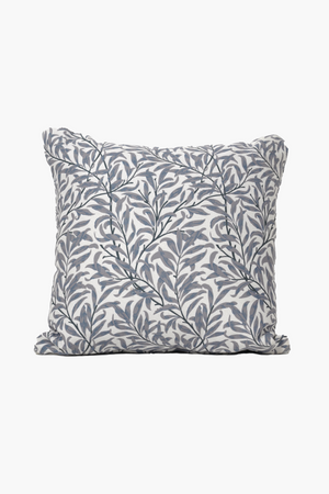Grey Leafy Cushions