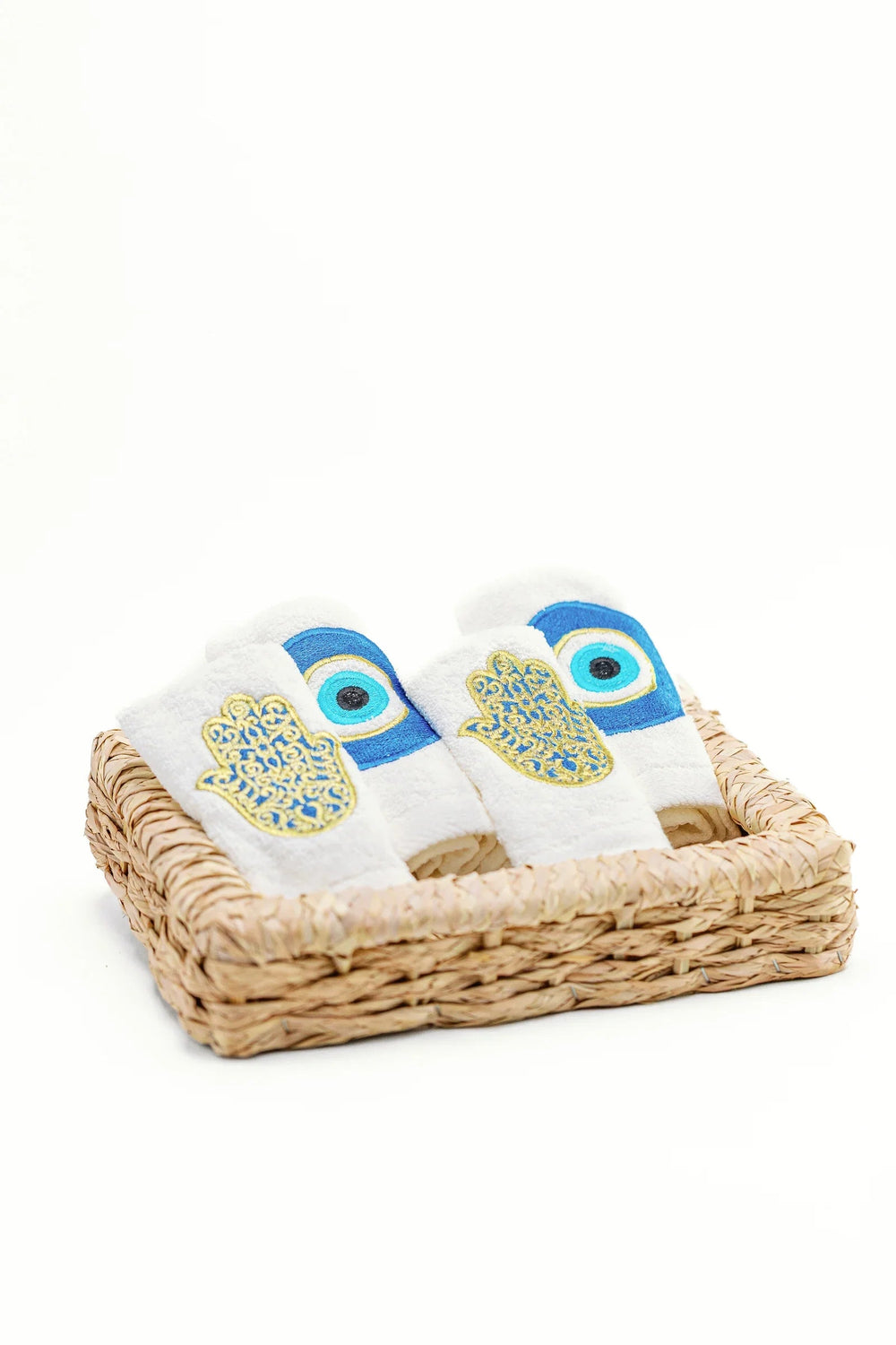 Embroidered Guest Towels (Pack of 4)