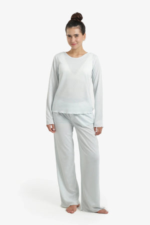 Self Pattern Pyjama Set