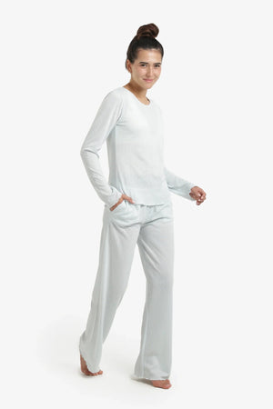 Self Pattern Pyjama Set
