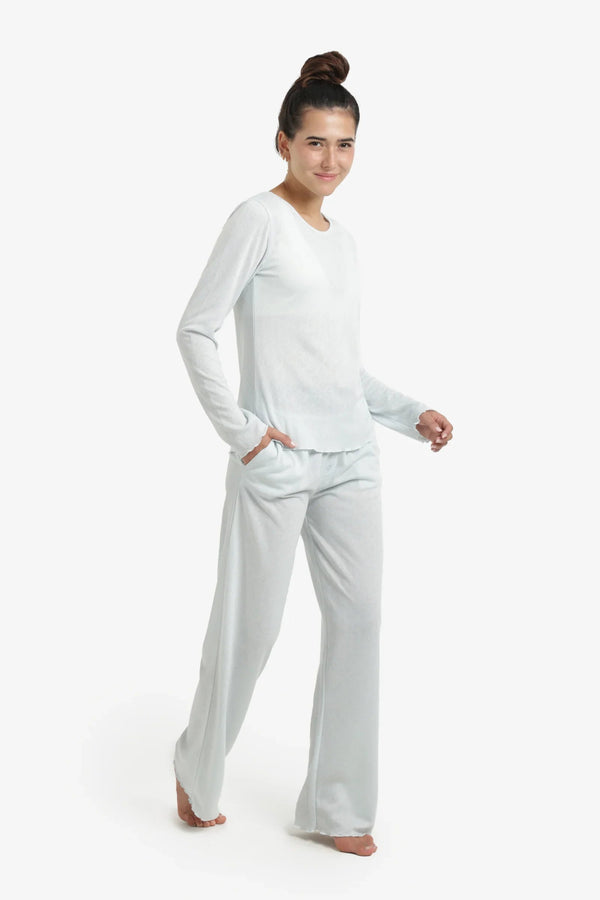 Self Pattern Pyjama Set