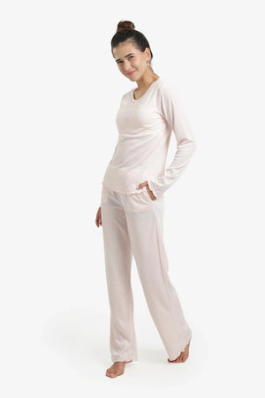 Self Pattern Pyjama Set