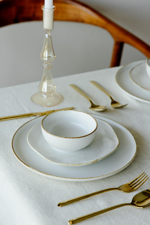 Porcelain Beige Dinner Plate (21cm)