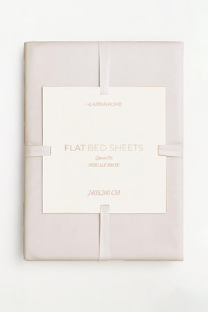 Percale Flat Queen Bedsheet (TC200)