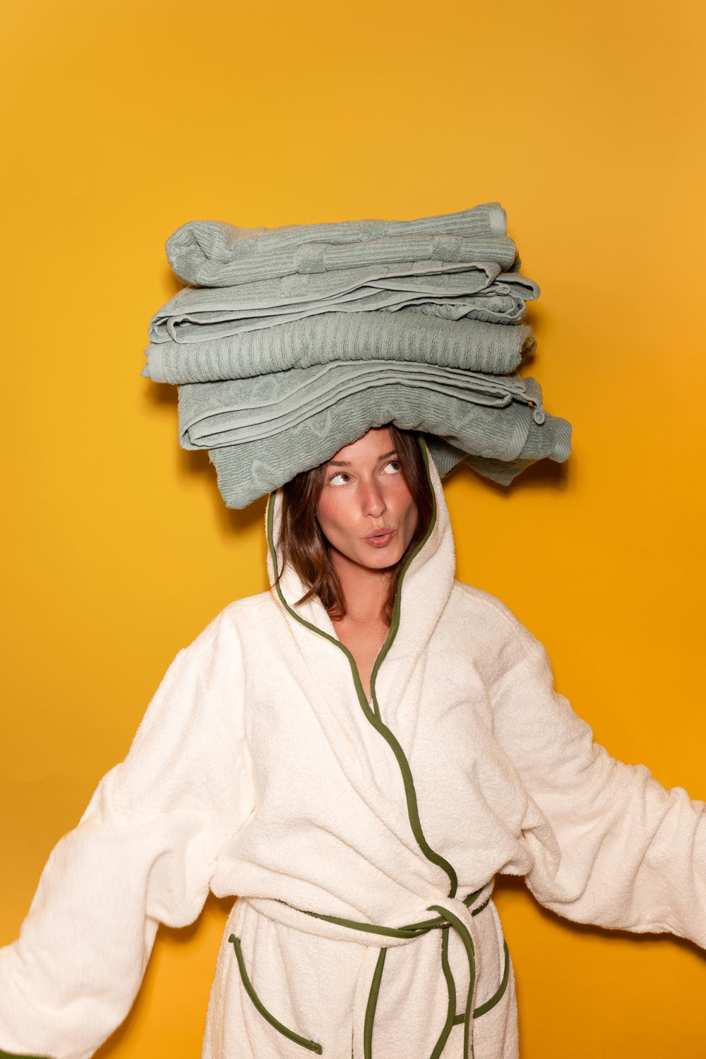 Striped Hand Towel (100*50cm)
