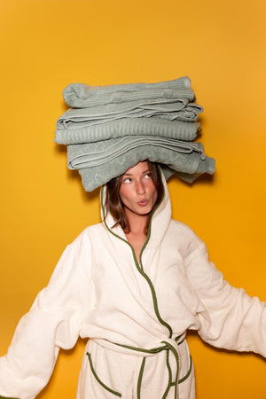 Striped Hand Towel (100*50cm)