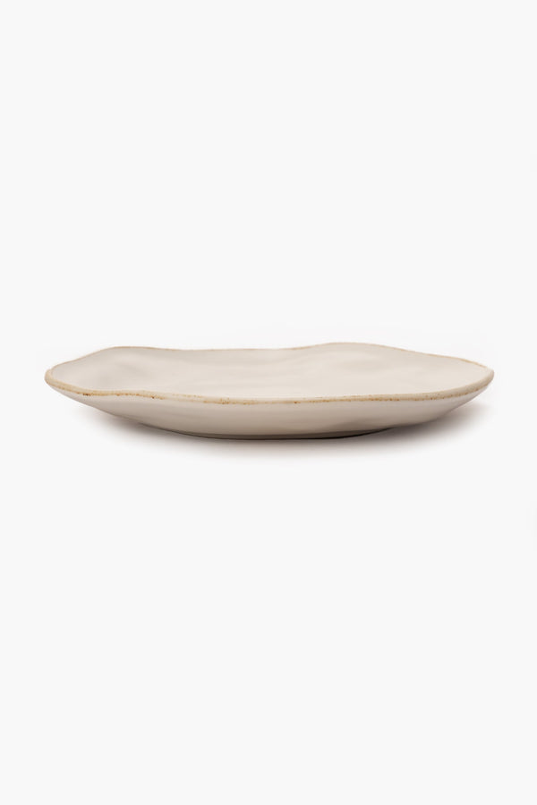Porcelain Beige Dinner Plate (21cm)