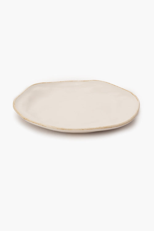 Porcelain Beige Dinner Plate (21cm)