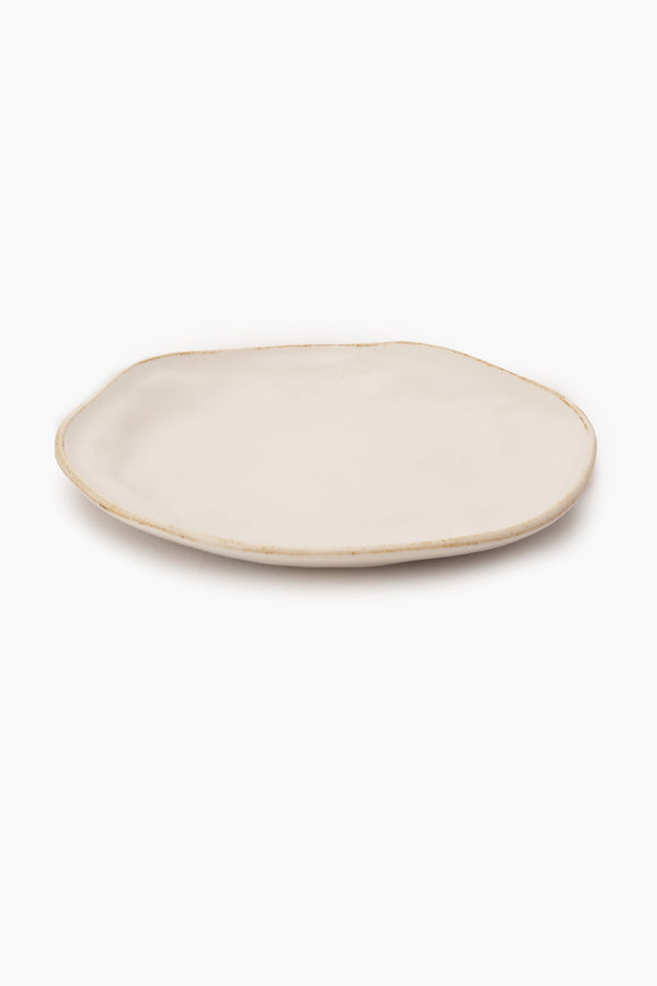 Porcelain Beige Dinner Plate (21cm)