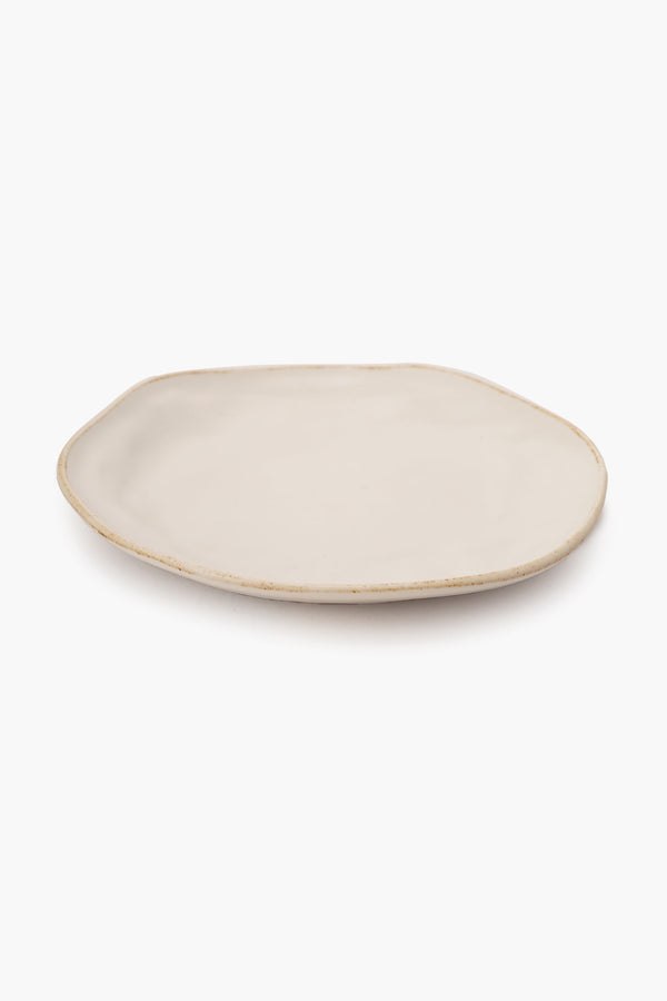 Porcelain Beige Dinner Plate (21cm)