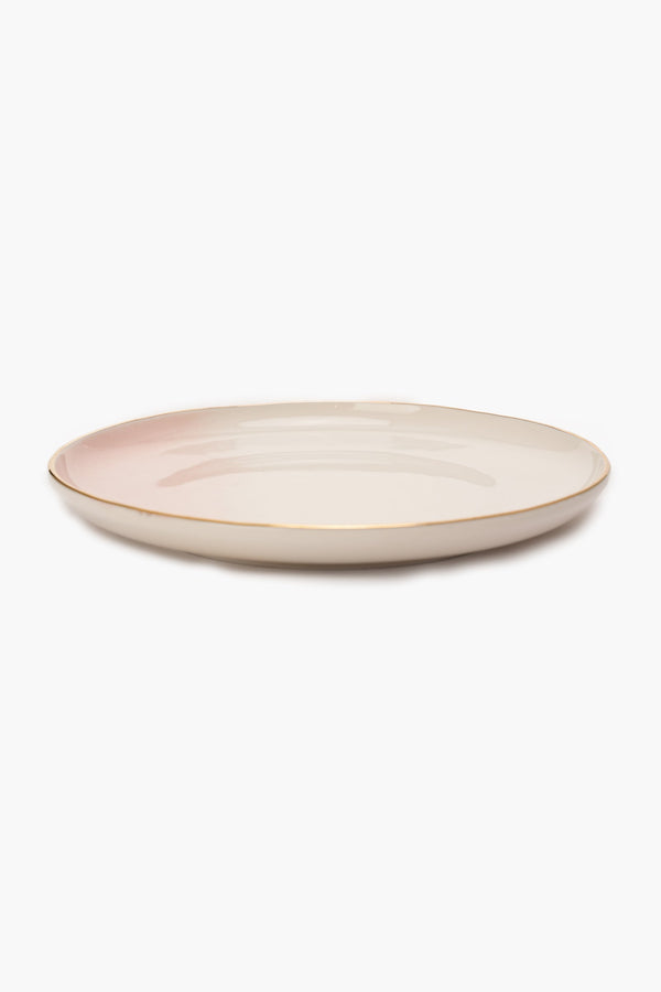 Porcelain Pink Dinner Plate (21cm)