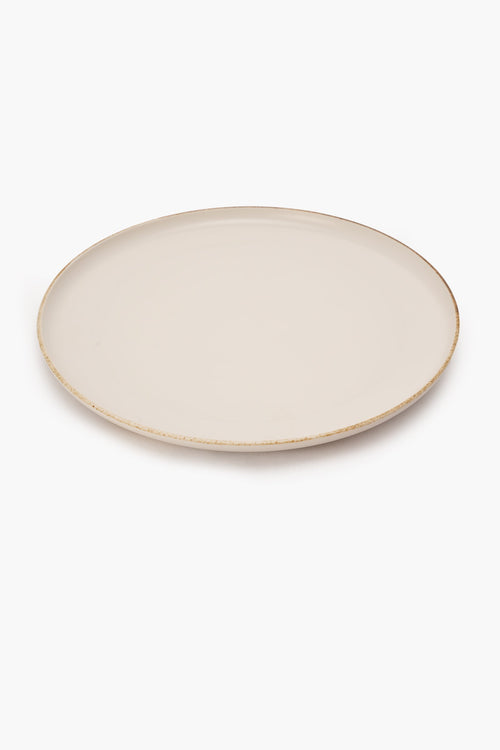 Porcelain Beige Dinner Plate (27cm)