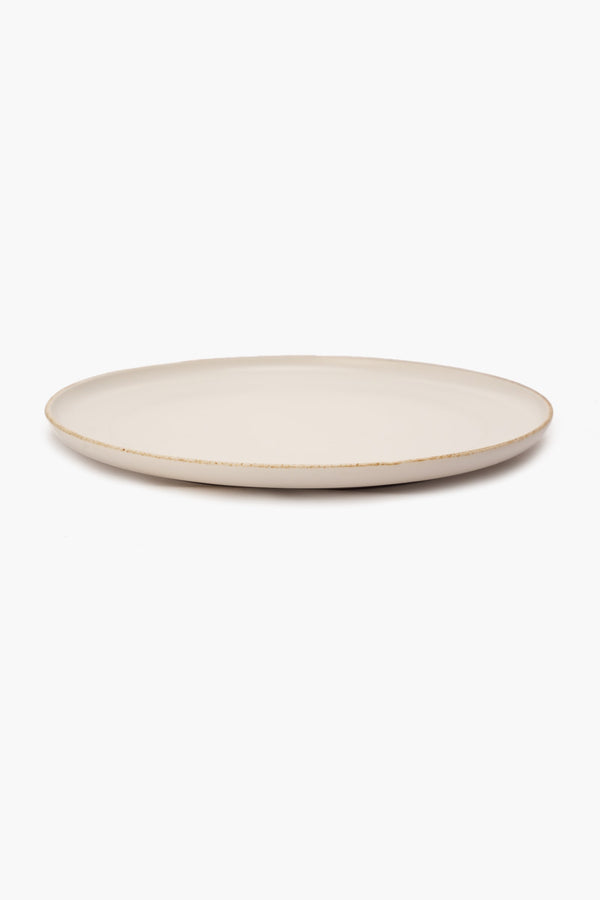 Porcelain Beige Dinner Plate (27cm)