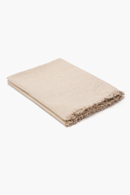 Linen Beige Table Cloth