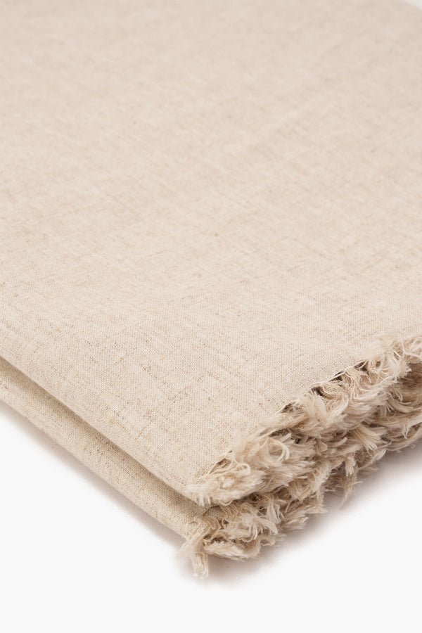 Linen Beige Table Cloth