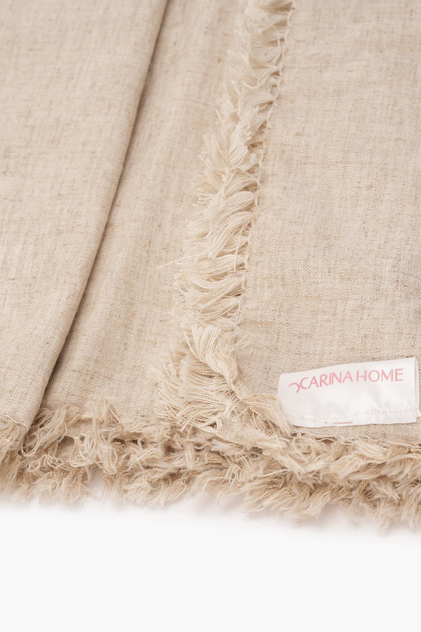 Linen Beige Table Cloth