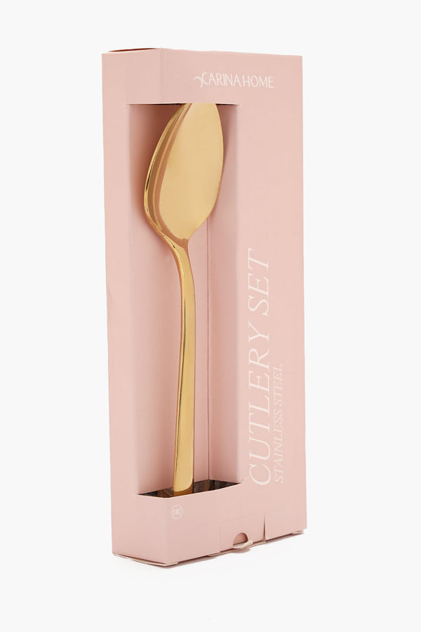 Gold Table Spoon Set (Pack of 6)