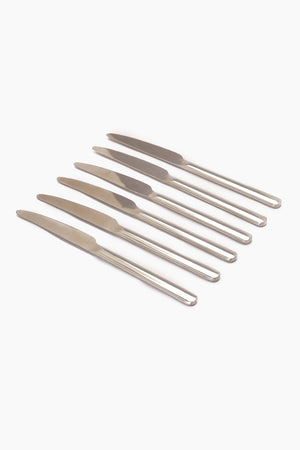 Silver Knife Set (Pack of 6)