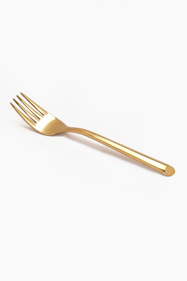 Gold Small Fork Set (Pack of 6)
