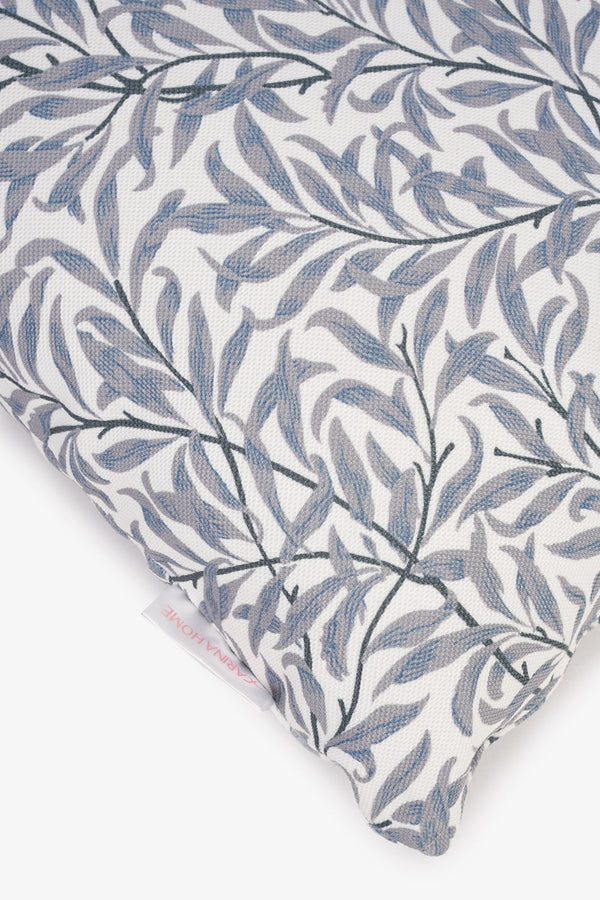 Grey Leafy Cushions