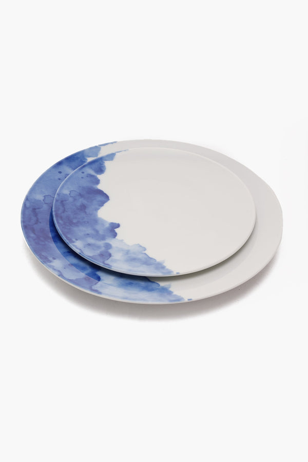 Porcelain Blue Dinner Plate (27cm)