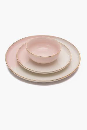 Porcelain Pink Dinner Plate (21cm)