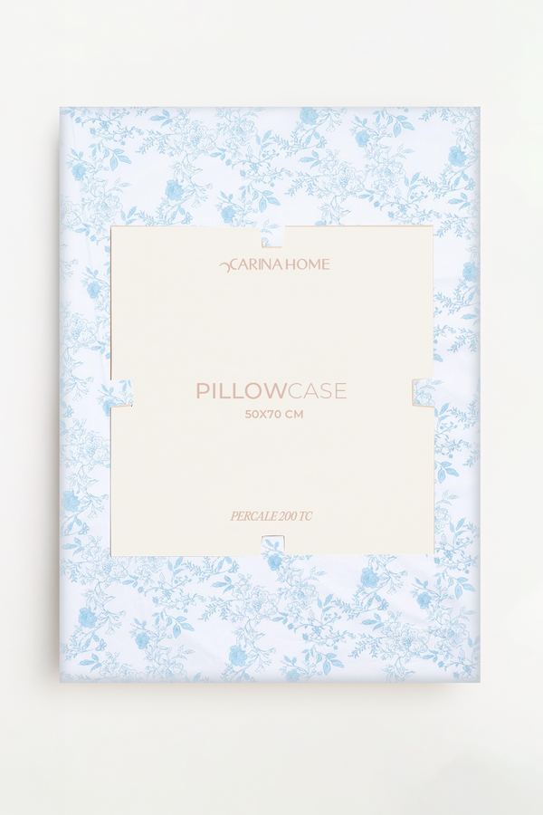 Percale Floral Pillowcases (TC200)
