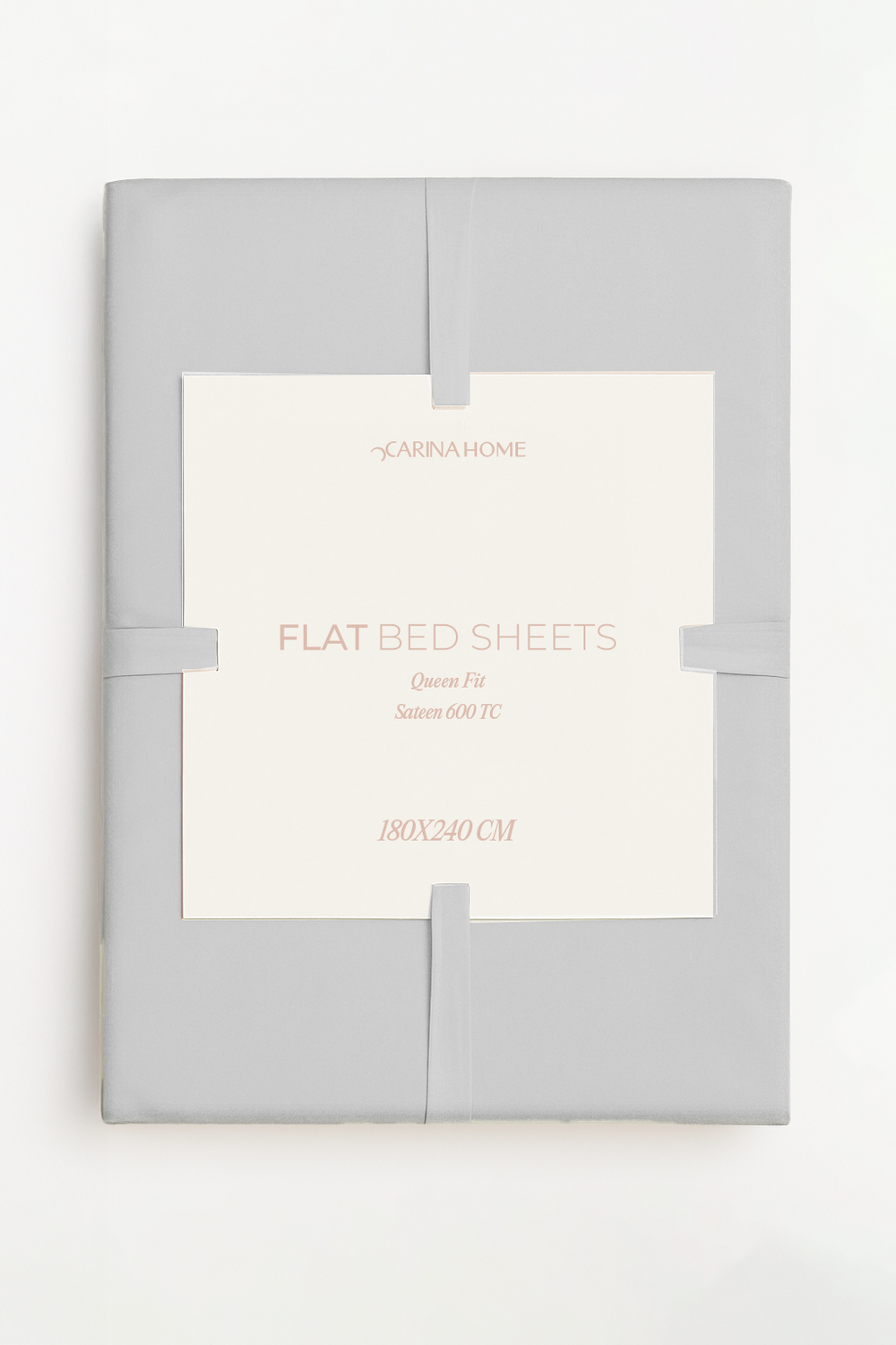 Sateen Flat Queen Bedsheet (TC600)