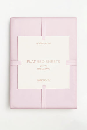 Percale Flat Queen Bedsheet (TC200)