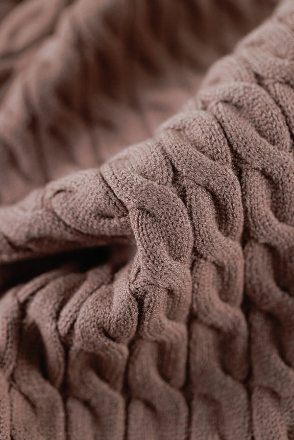 Braided Throw Blanket