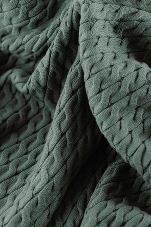 Braided Throw Blanket