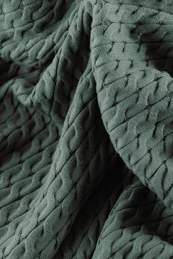 Braided Throw Blanket