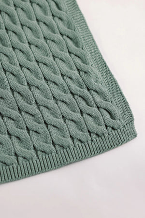 Braided Throw Blanket