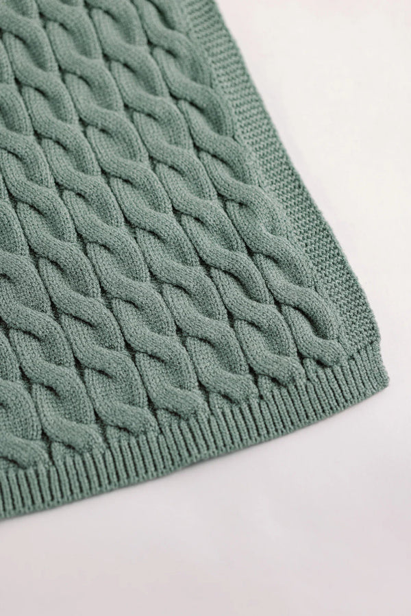 Braided Throw Blanket
