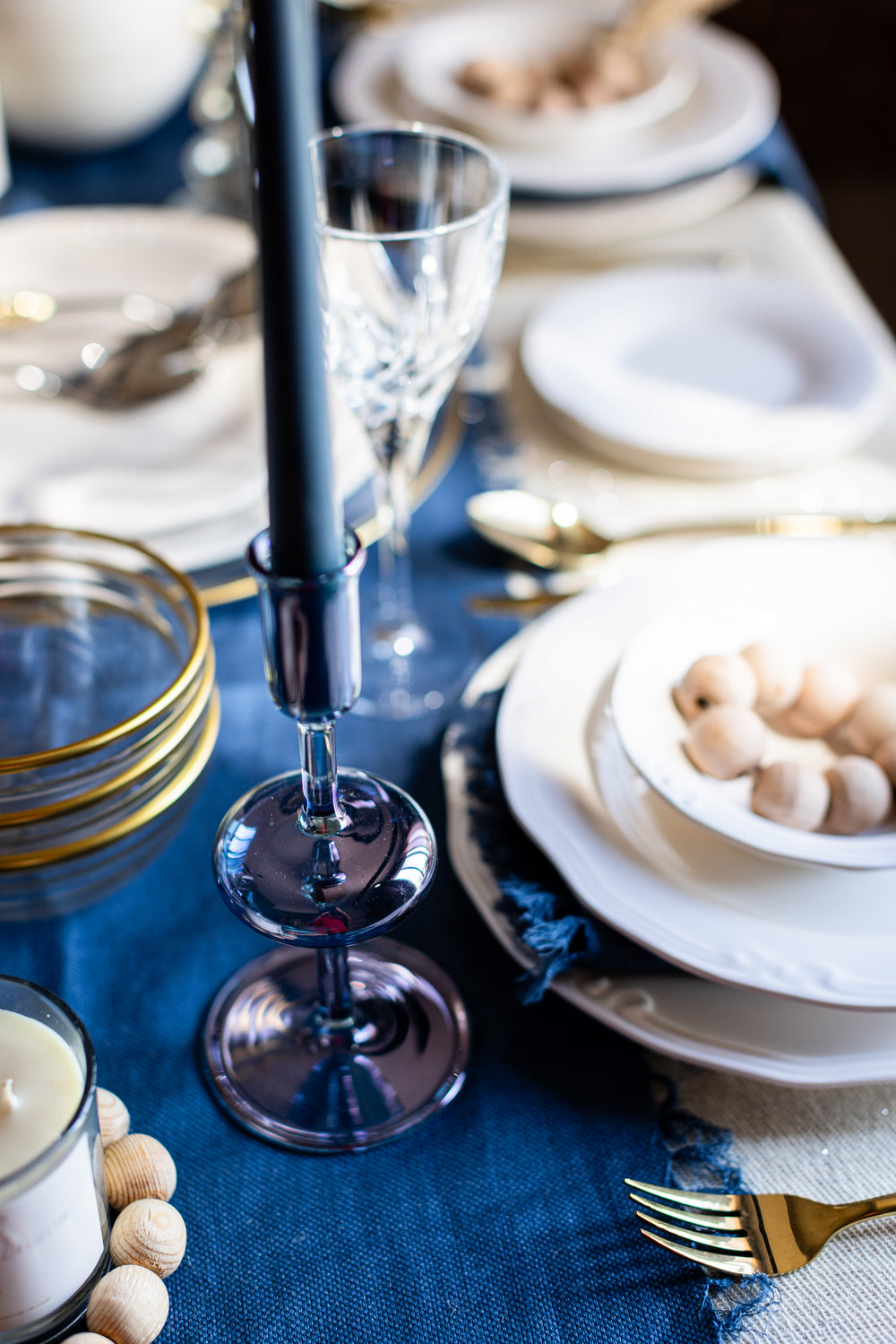 1 Bubbly Candle Holder