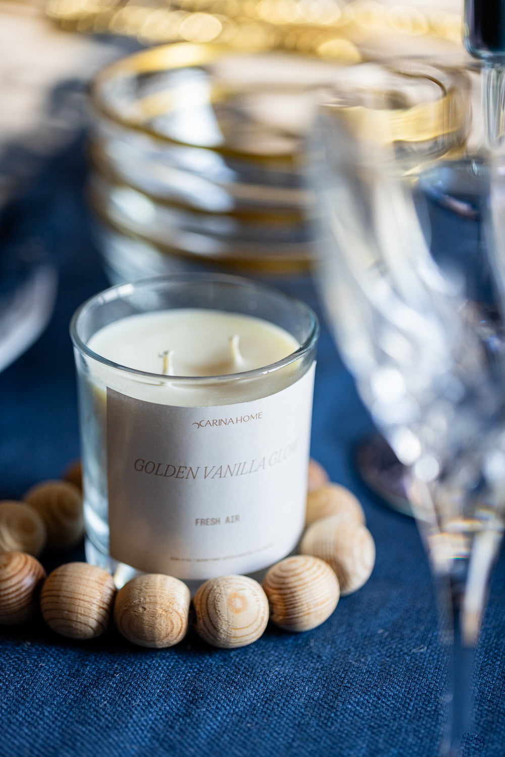 Vanilla Glow Candle Jar (8oz)