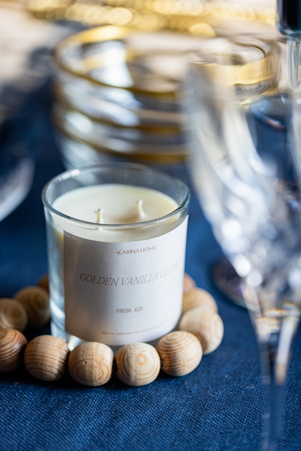 Vanilla Glow Candle Jar (8oz)