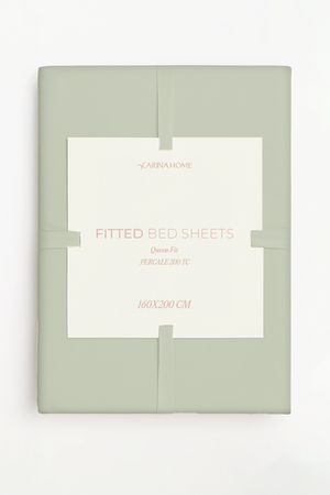 Percale King Fitted Bedsheet (TC200)