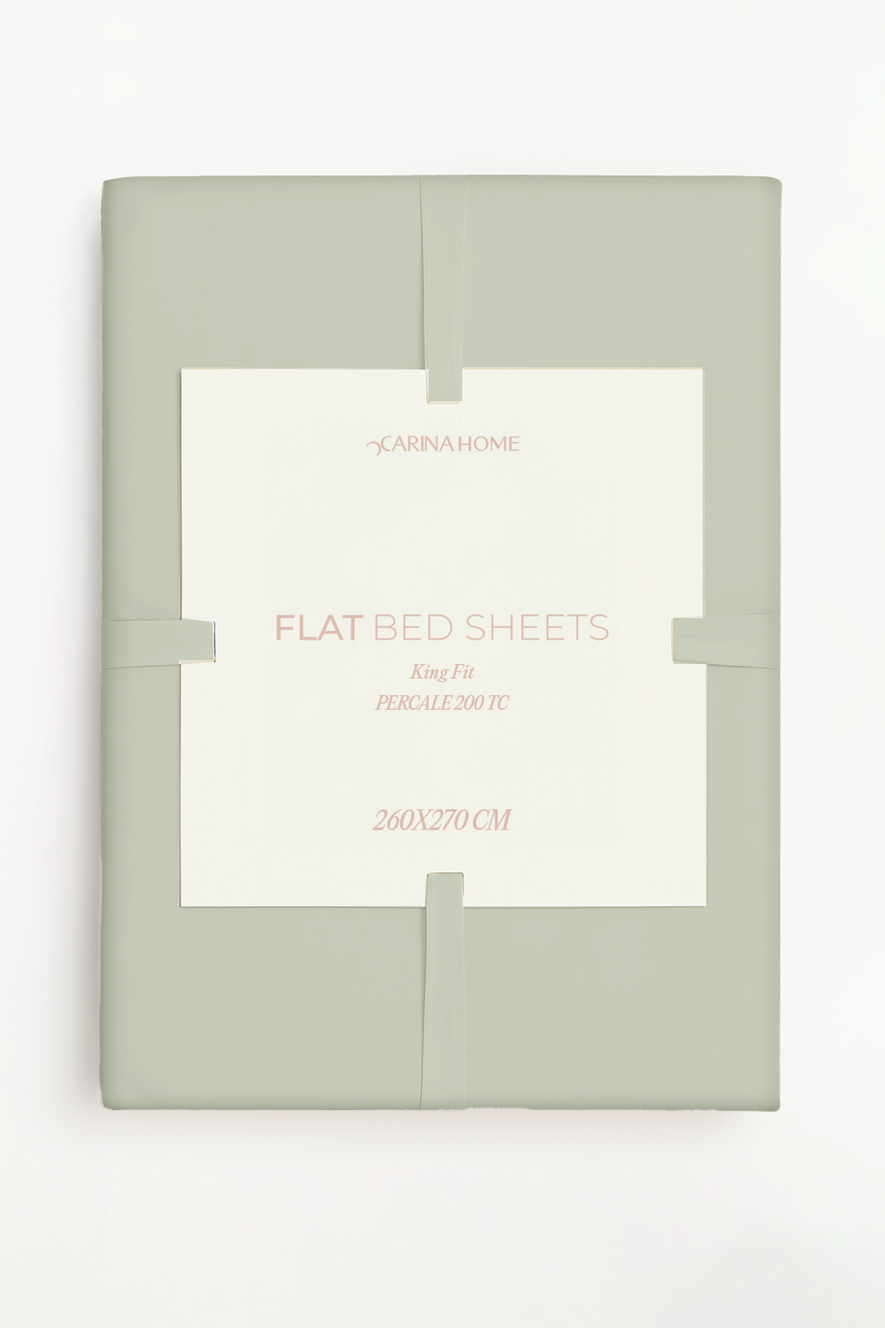 Percale Flat King Bedsheet (TC200)