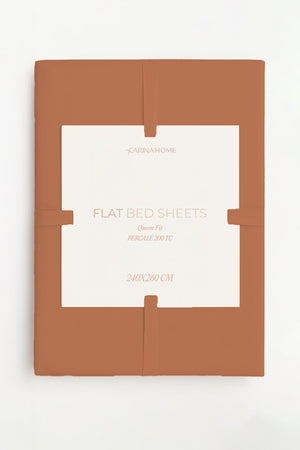 Percale Flat Queen Bedsheet (TC200)